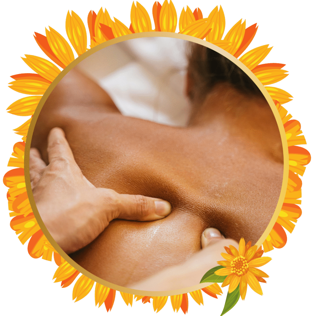 Massage du dos relaxant avec Ame Sunshine : prenons soin de vous.